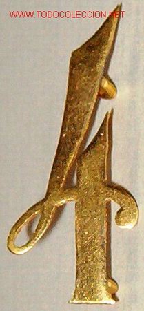 Militaria: N&ordm; 4 de cuello, plano. - Foto 1