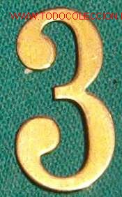 Militaria: N&ordm;3 de Infanter&iacute;a, plano - Foto 1