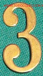 Militaria: N&ordm;3 de Infanter&iacute;a, plano - Foto 1