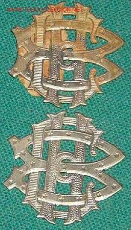 Militaria: Pareja de insignias BCH - Foto 1