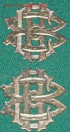 Militaria: Pareja de insignias BCH - Foto 1