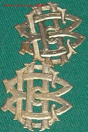 Militaria: Pareja de insignias BCH - Foto 1