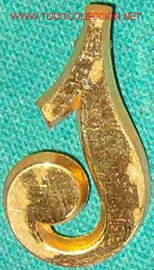 Militaria: n&ordm;1 de cuello, dorado - Foto 1