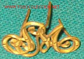 Militaria: Insignia de cuello LM. - Foto 1