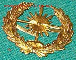 Militaria: Insignia de cuello Intendencia - Foto 1