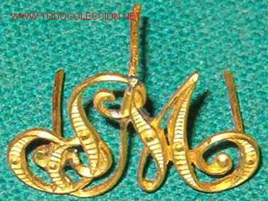 Militaria: Insignia de cuello LM. - Foto 1