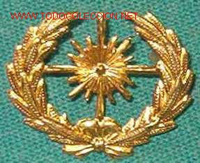 Militaria: Insignia de cuello de Intendencia - Foto 1