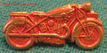 Militaria: Moto de 2,1 cms. - Foto 1