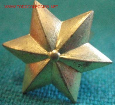 Militaria: Estrella de Alf&eacute;rez, de 1.6 cms - Foto 1