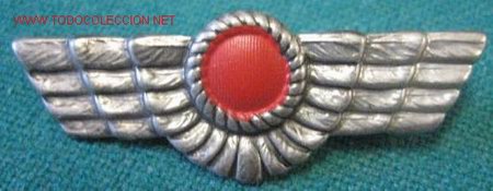 Militaria: Alas de aviaci&oacute;n de 4 cms. - Foto 1