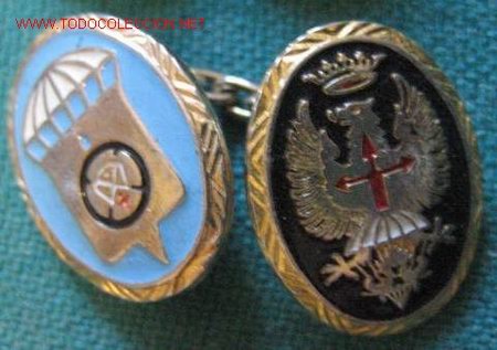 Militaria: Gemelo de paracaidistas. - Foto 1