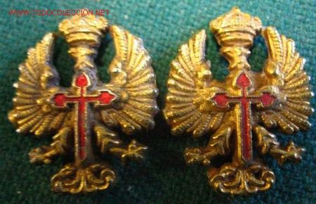 Militaria: 2 &aacute;guilas de pasacorbatas. - Foto 1