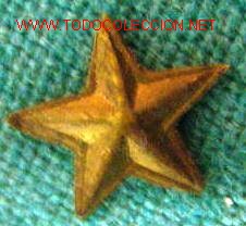 Militaria: Estrella de 1 cm. - Foto 1