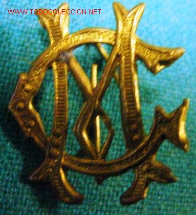Militaria: Insignia de cuello CM. - Foto 1