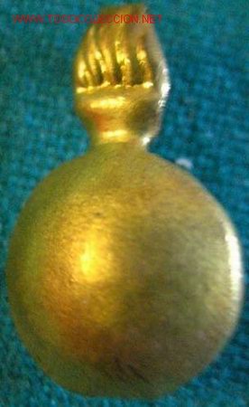 Militaria: Insignia de artiller&iacute;a de 2 cms. - Foto 1