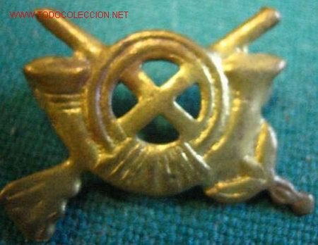 Militaria: Insignia de infanter&iacute;a de 1,5 cms. - Foto 1