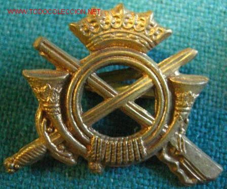 Militaria: Insignia de infanter&iacute;a de 2,5 x 2 cms. - Foto 1