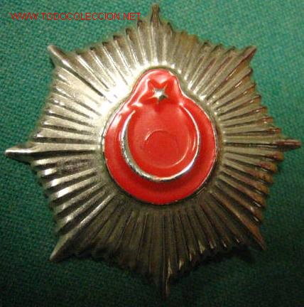 Militaria: Chapa de gorra policia turca - Foto 1