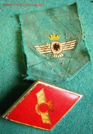 Militaria: 2 rombos de aviaci&oacute;n. - Foto 1