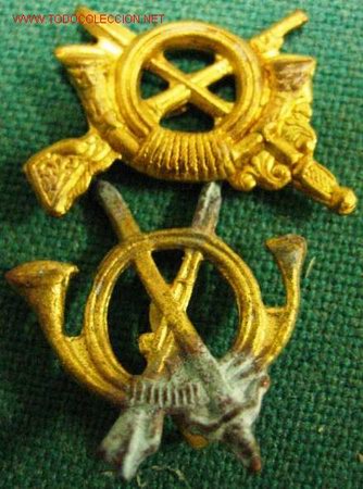 Militaria: 2 insignias de infanter&iacute;a. - Foto 1