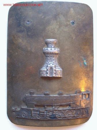 Militaria: placa de pecho ingenieros ferroviarios - Foto 1
