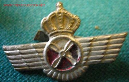 Militaria: Alas de aviaci&oacute;n de 2,5 cms. - Foto 1