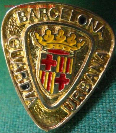 Militaria: Pin de Guardia Urbana. - Foto 1
