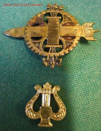 Militaria: lote de 2 Insignias - Foto 1