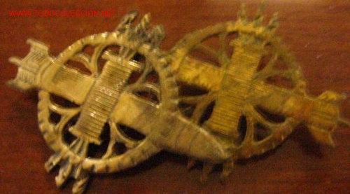 Militaria: 2 insignias de cuello - Foto 1