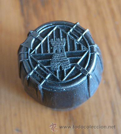 Militaria: TROQUEL INSIGNIA DE BOMBEROS -- - Foto 1