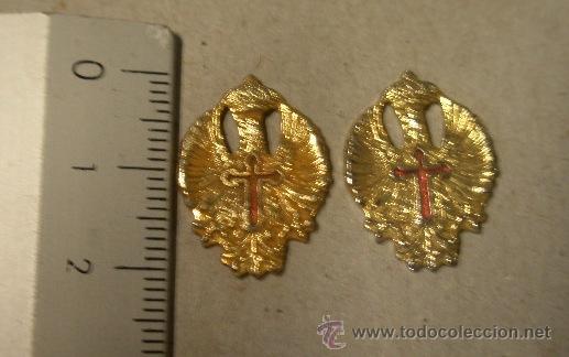 Militaria: 2 &aacute;guilas, sin patillas - Foto 1