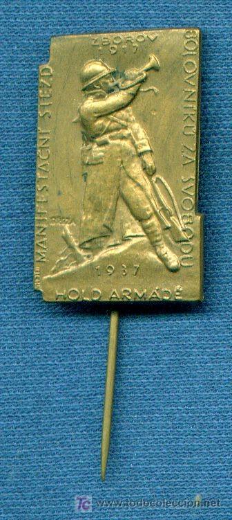 Military Antiques: Rep&uacute;blica Checoslovaca. Insignia patri&oacute;tica. 1937.