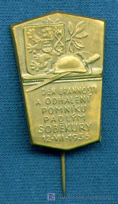 Military Antiques: Rep&uacute;blica Checoslovaca. Insignia patri&oacute;tica. 1936.