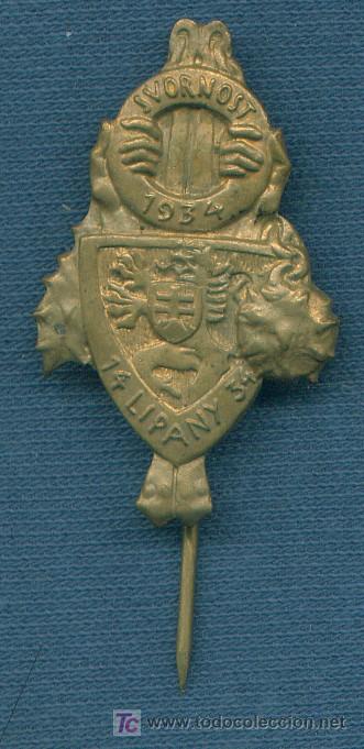 Military Antiques: Rep&uacute;blica Checoslovaca. Insignia patri&oacute;tica. 1934.