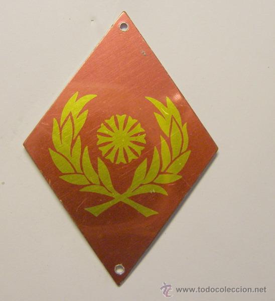 Militaria: Rombo de intendencia militar. - Foto 1