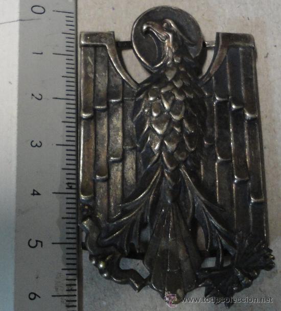 Militaria: Chapa de la Policia Armada, grises - Foto 1