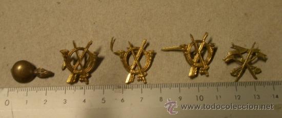 Militaria: 5 insignias de cuello - Foto 1