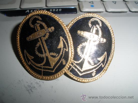 Militaria: DOS INSIGNIAS DE MARINA - Foto 1