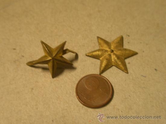 Militaria: Lote de 2 estrellas - Foto 1