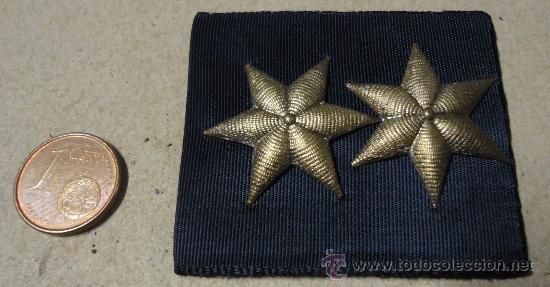 Militaria: Galleta azul de Teniente - Foto 1