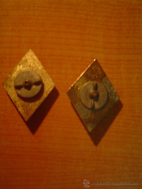 Militaria: PAREJA DE ROMBOS ARTILLERIA - Foto 2