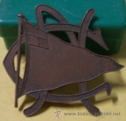 Militaria: Chapa por terminar de 4,5 x 4 cms. - Foto 1