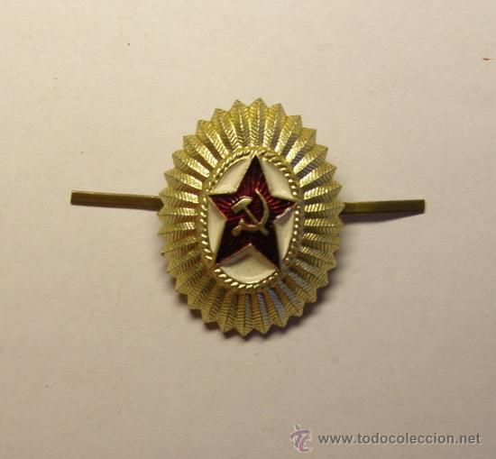 Militaria: Insignia sovi&eacute;tica de gorra.. - Foto 1