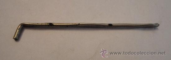 Militaria: Aguja trasera para placa, 65cm - Foto 1