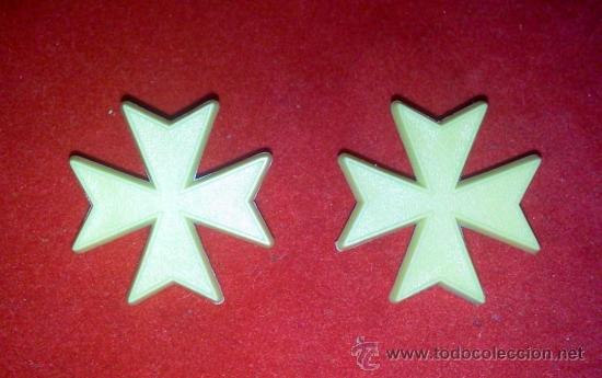 Militaria: EMBLEMAS DE PL&Aacute;STICO SANIDAD - Foto 1
