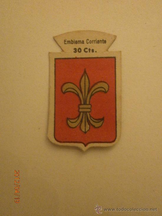 Military Antiques: EMBLEMA CORRIENTE 30 CTS, ESPLUGUES , SERIE B- N&ordm; 238-