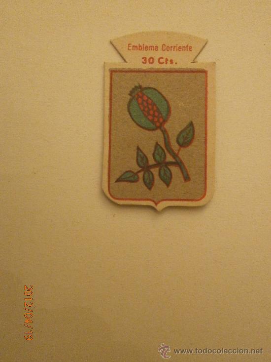 Military Antiques: EMBLEMA CORRIENTE 30 CTS- GRANADELLA , SERIE B, N&ordm; 240 -