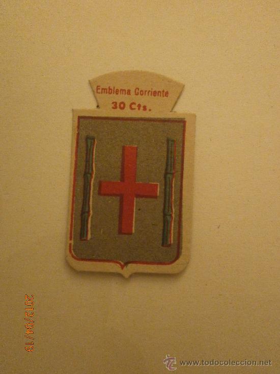 Military Antiques: EMBLEMA CORRIENTE 30 CTS  CANET LO ROIG ,SERIE  B - N&ordm; 253-