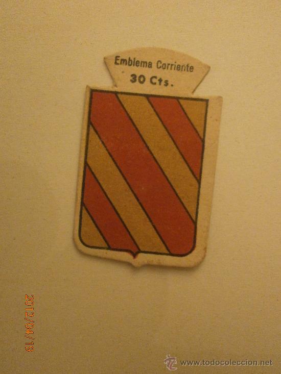 Military Antiques: EMBLEMA CORRIENTE  30 CTS BONAL SERIE B - N&ordm; 185-