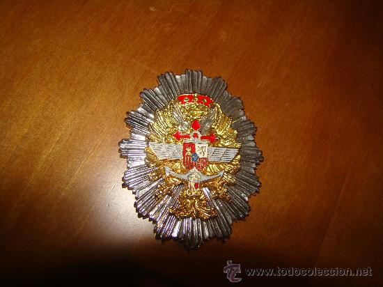 Militaria: Placa de los tres ejercitos aire, mar y tierra
